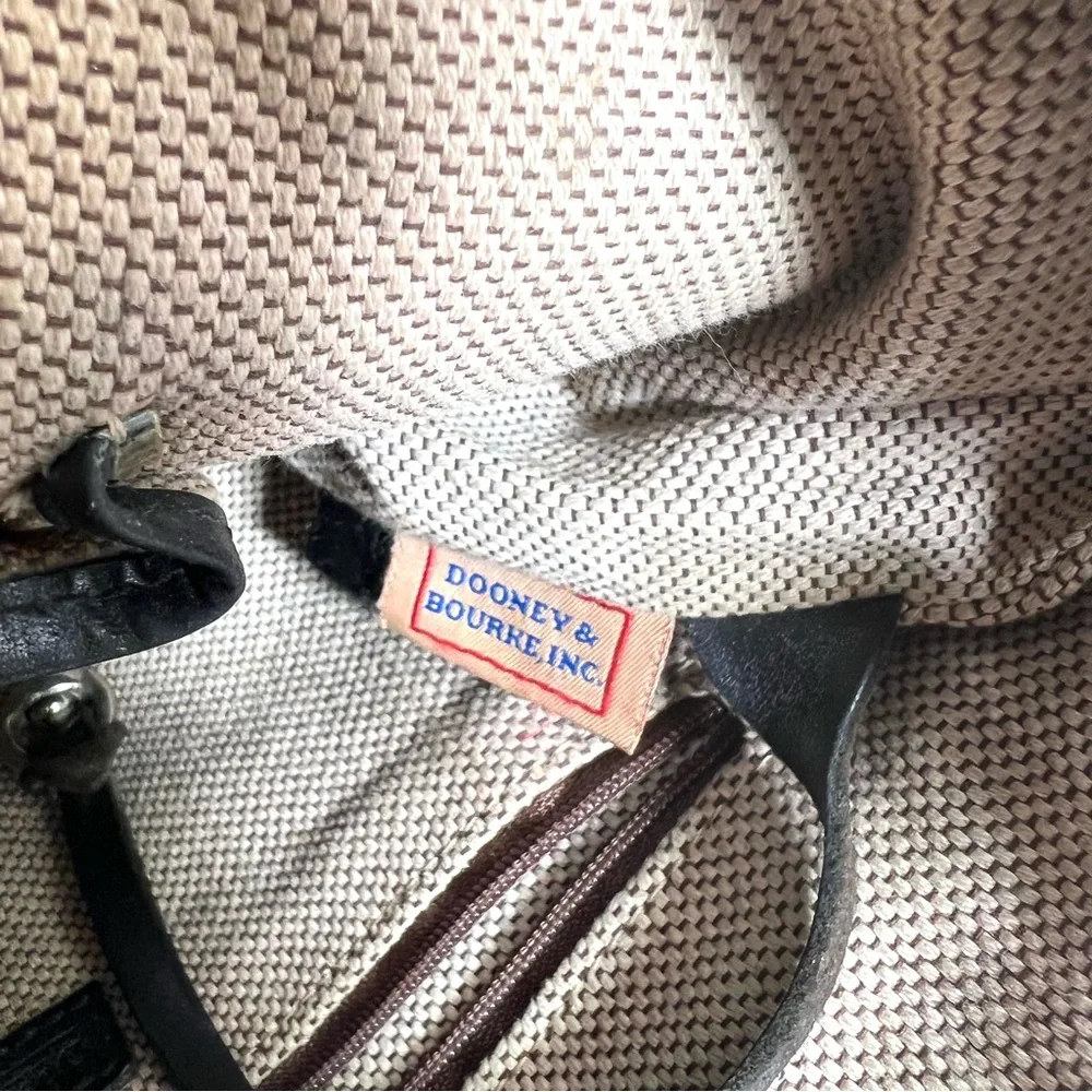 Dooney & Bourke Leather Shoulder Bag Black - Picture 12 of 13